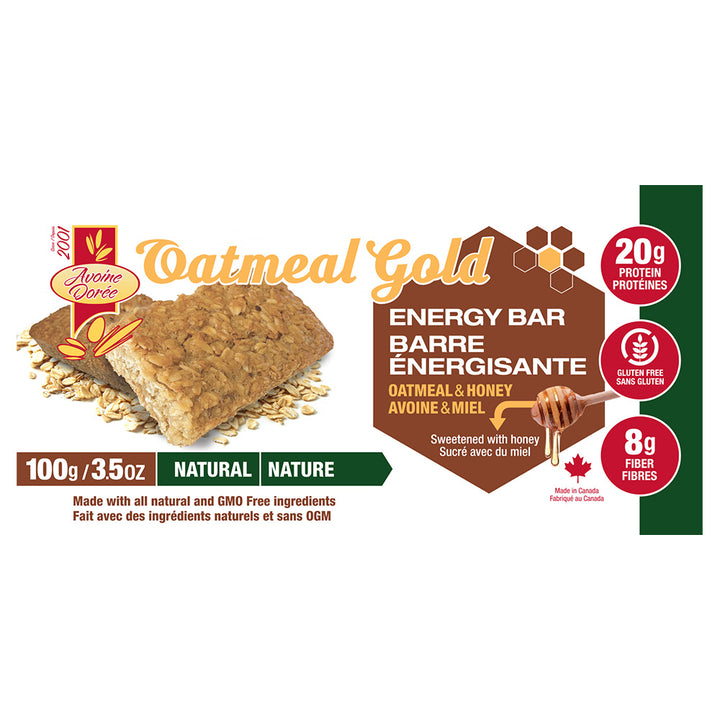 Oatmeal Gold Energy Bar