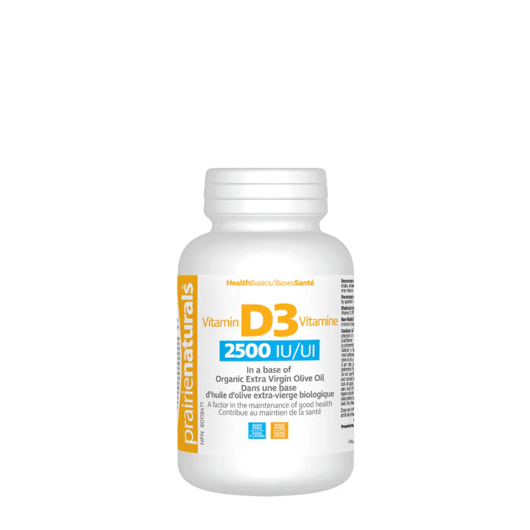 Vitamin D3 2500IU - 180 SoftGels