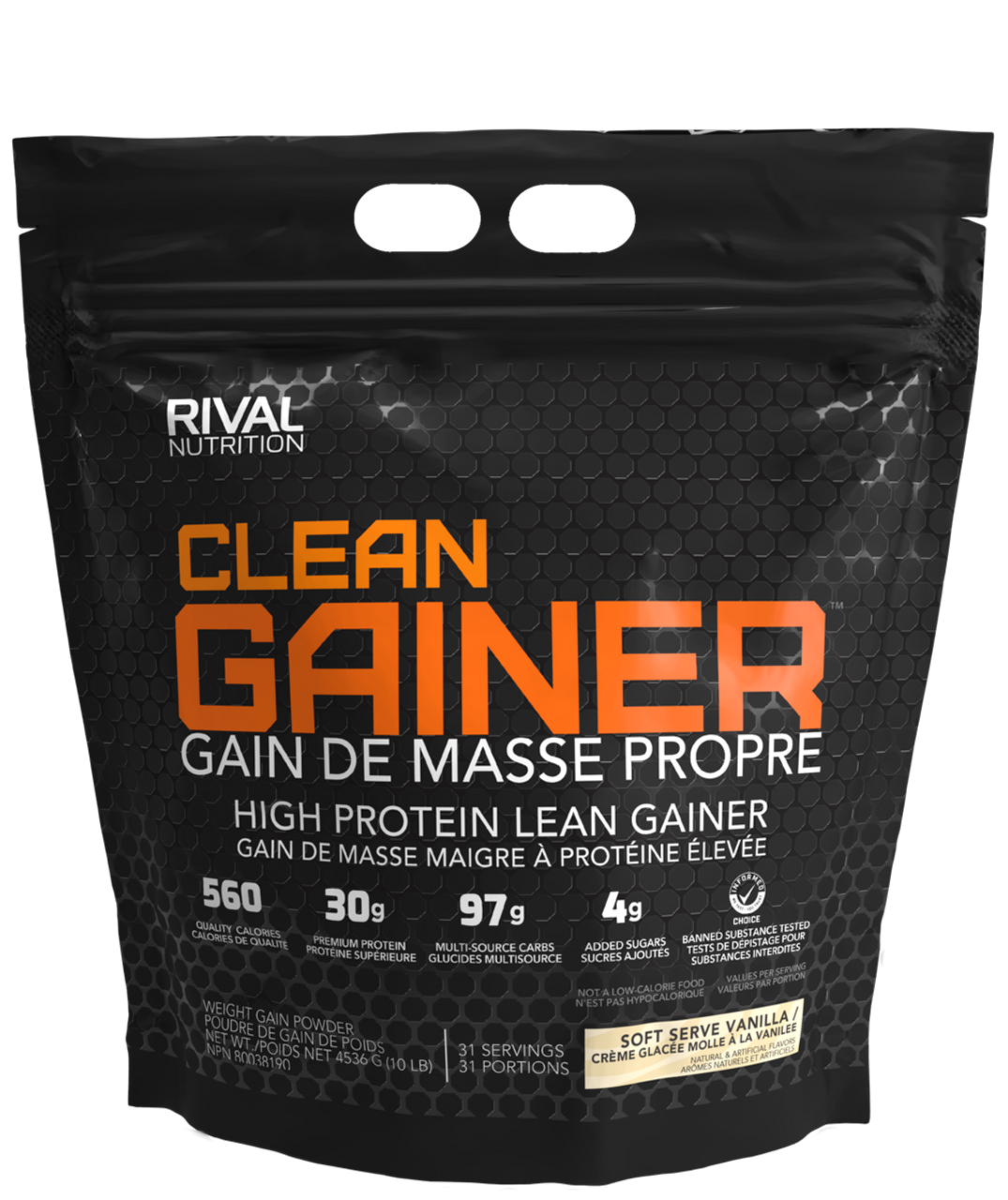 Clean Gainer - 10lb - Rival Nutrition