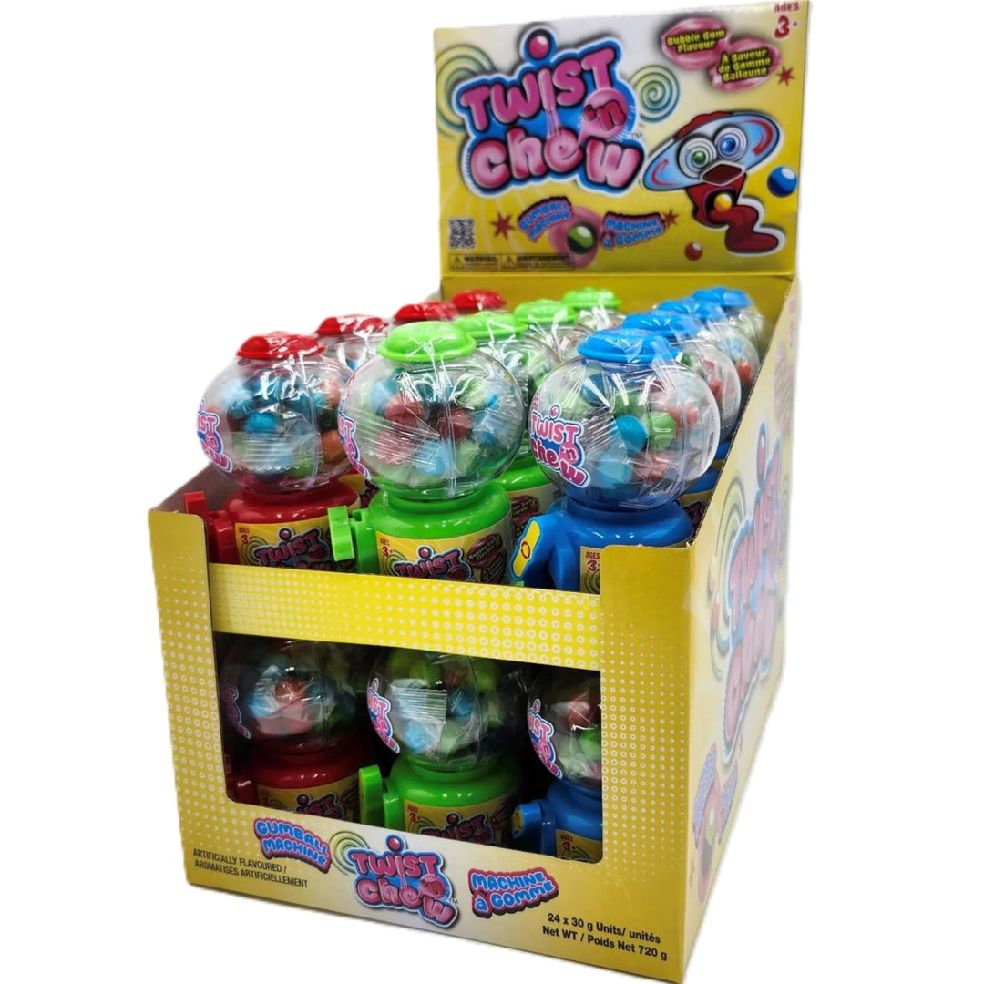 Twist and Chew Mini Gumball Machine
