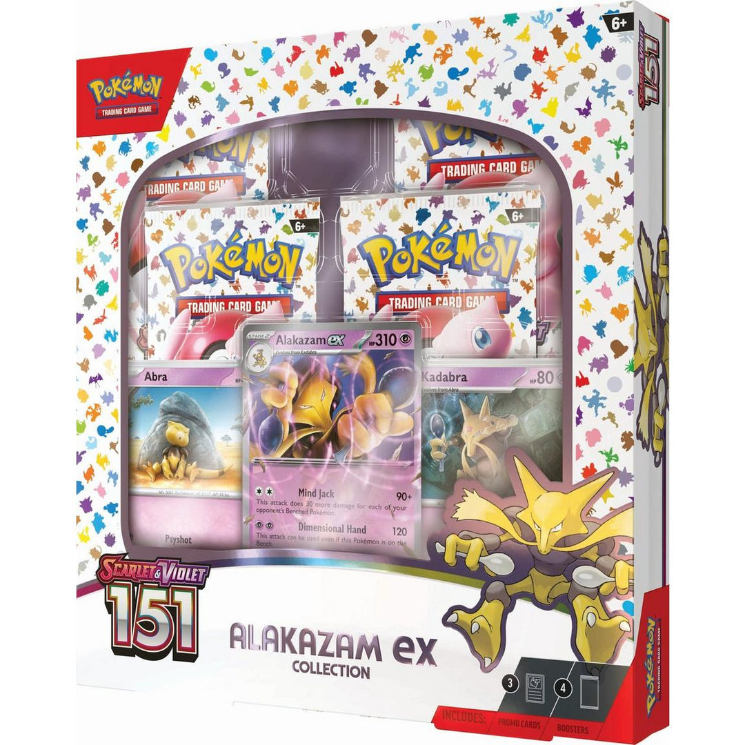 Pokémon 151: Alakazam EX Collection Box