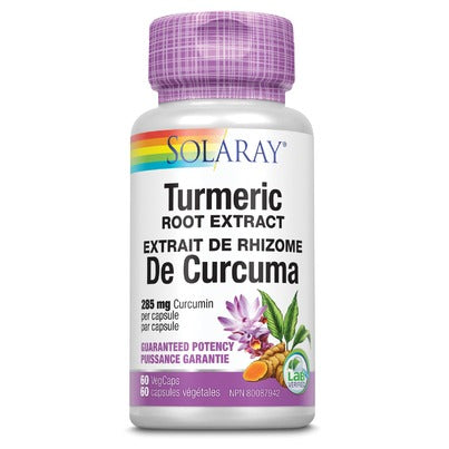 Turmeric Root Extract 285mg - 60 Capsules