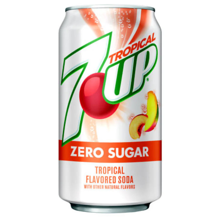 7Up Tropical Soda Zero