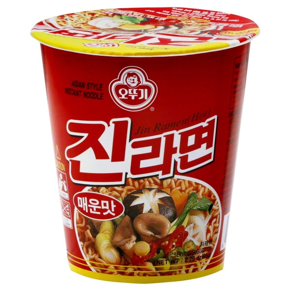 Ottogi Jin Ramen Cup (Hot) - 65g