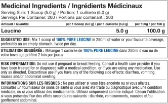 100% Leucine Instantized
