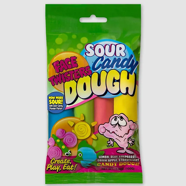 Face Twisters Sour Candy Dough