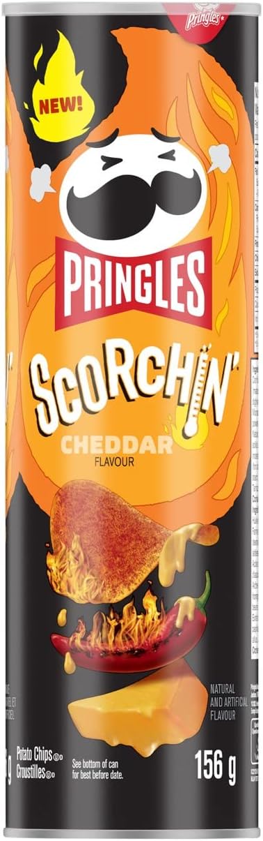 Pringles Scorchin' Hot Cheddar