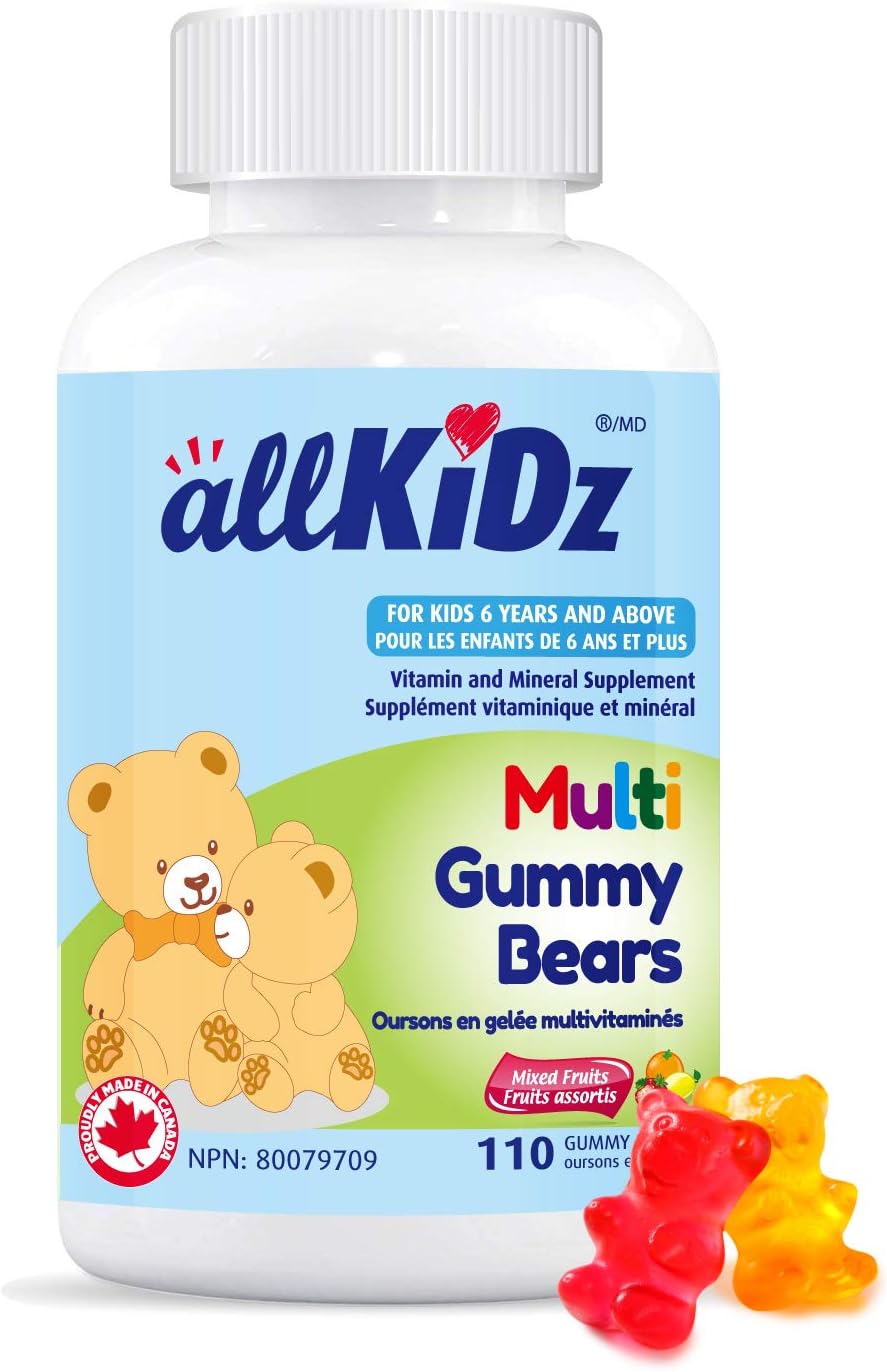 allKiDz Multivitamin Gummy Bears - 110 Count