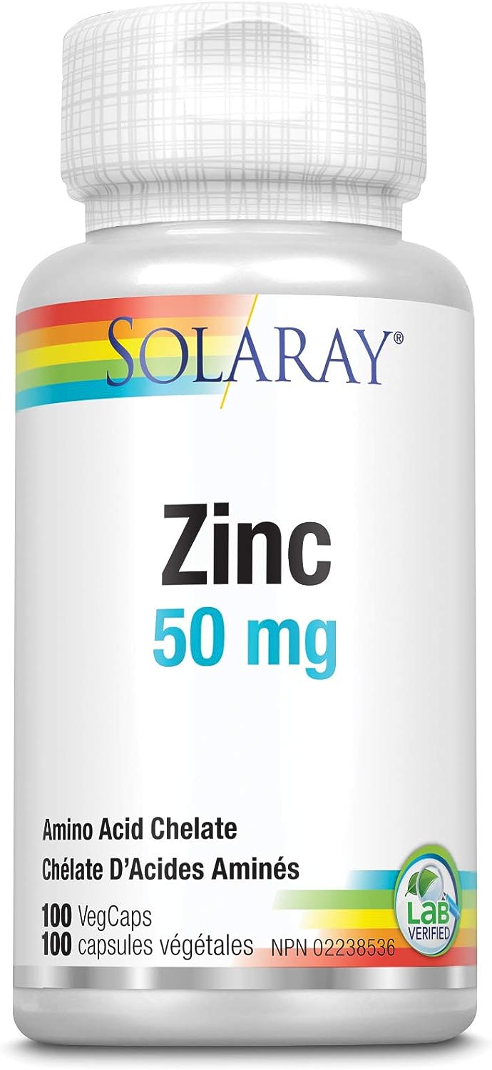 Zinc - 50mg - 100 capsules
