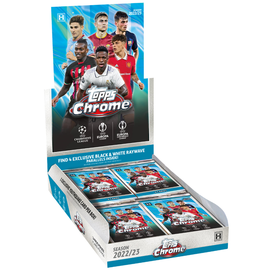 2022-23 Topps Chrome UEFA Club Competitions Hobby Lite Box
