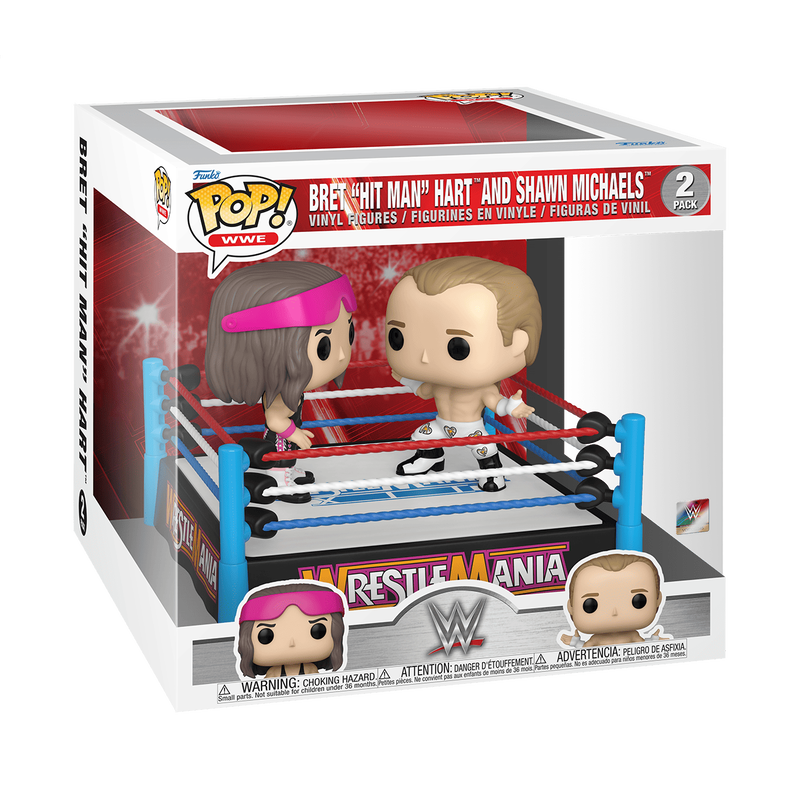 Funko POP! - WWE - Bret "Hit Man" Hart and Shawn Michaels