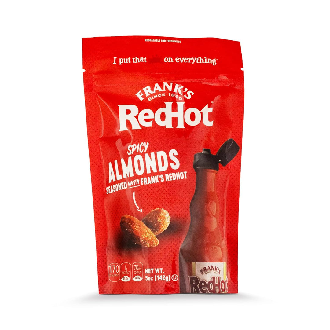 Frank's Red Hot Almonds