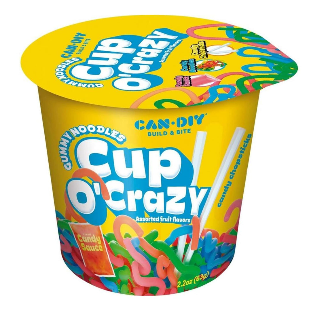 Cup O' Crazy Gummy Noodles