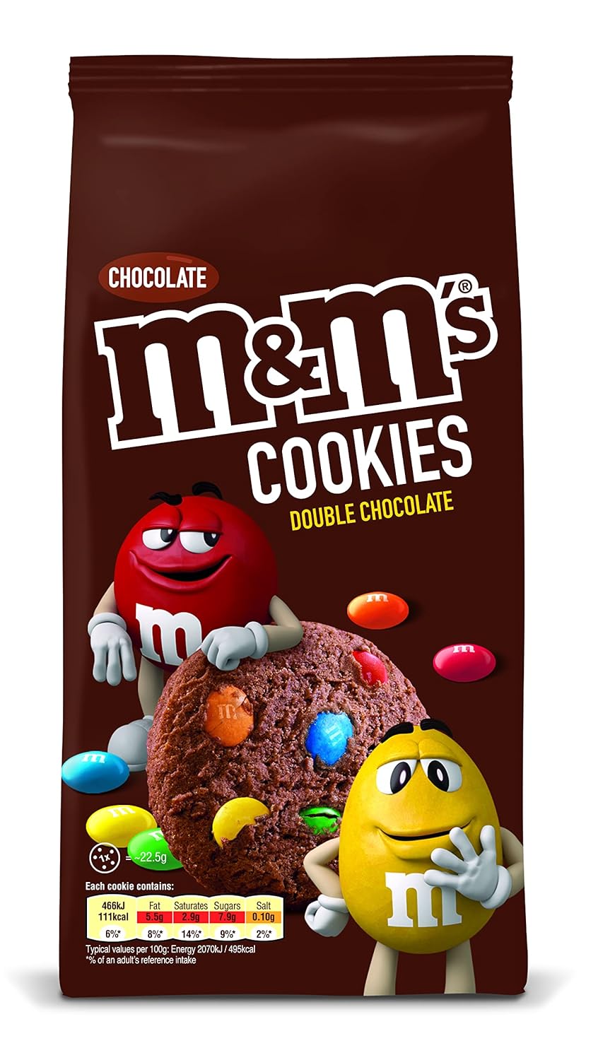 M&M's Double Chocolate Cookies - 180g