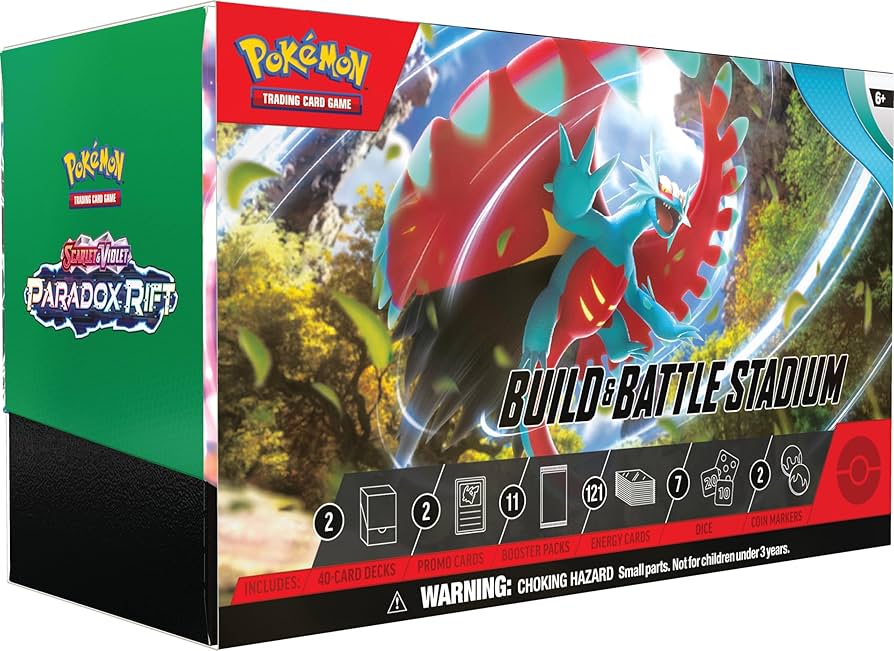 POKEMON SV04 PARADOX RIFT BUILD & BATTLE STADIUM