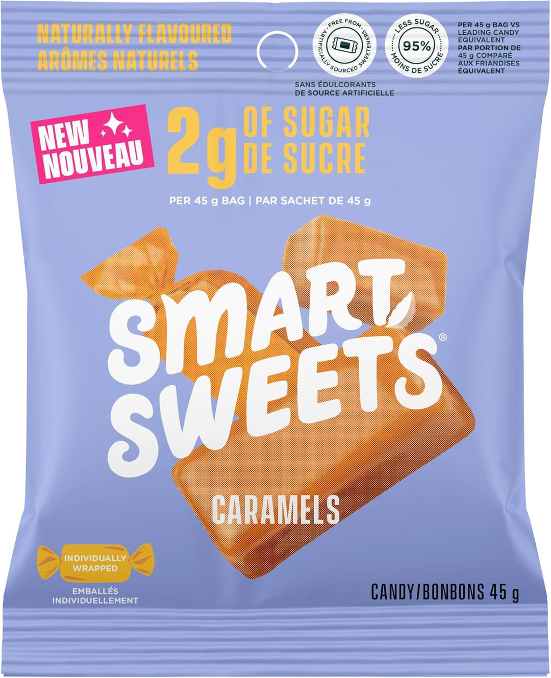 SmartSweets Soft Caramels (45g)