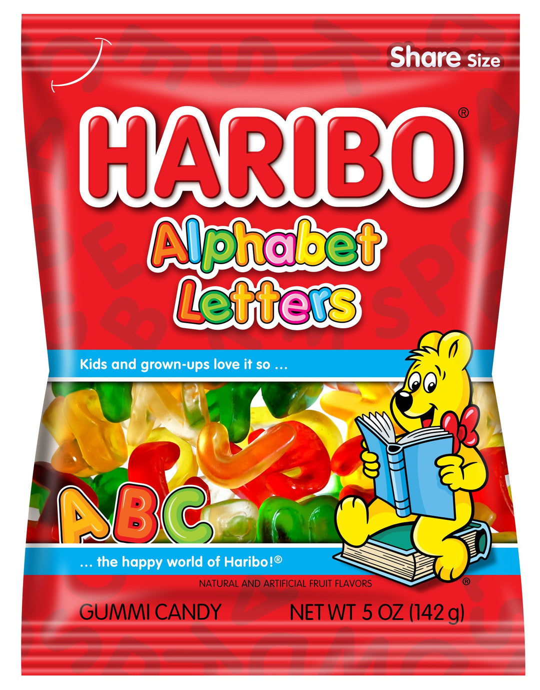 Haribo Alphabet Letters