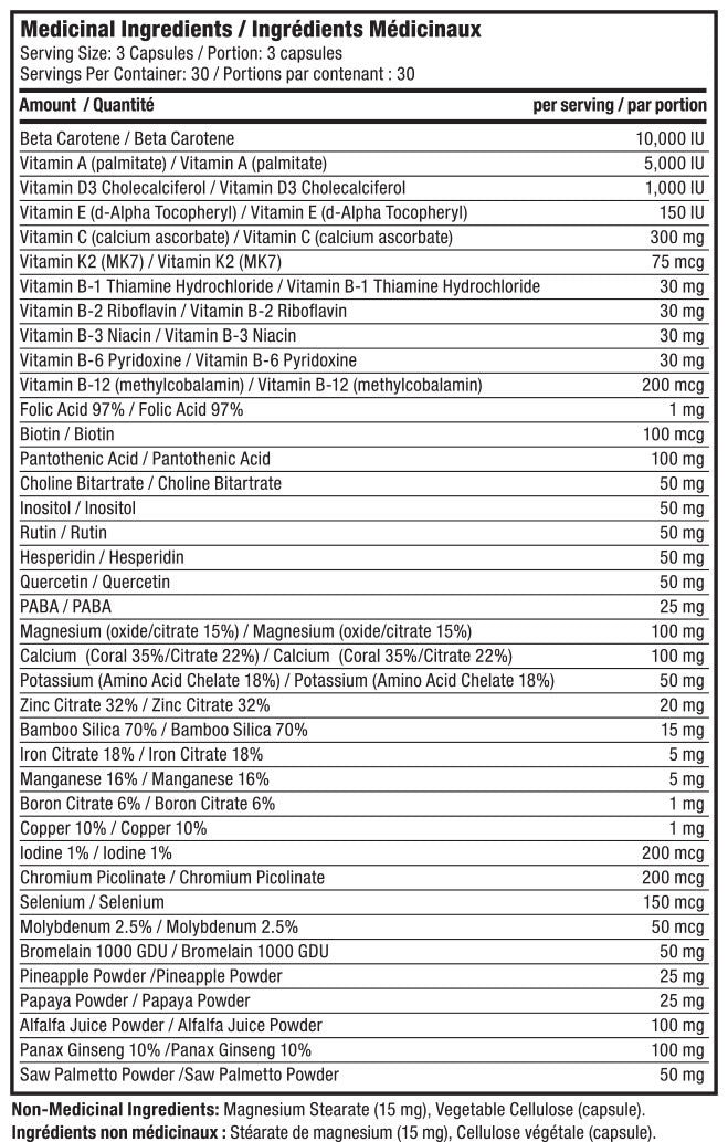 Active Men Multivitamin - 90 Capsules