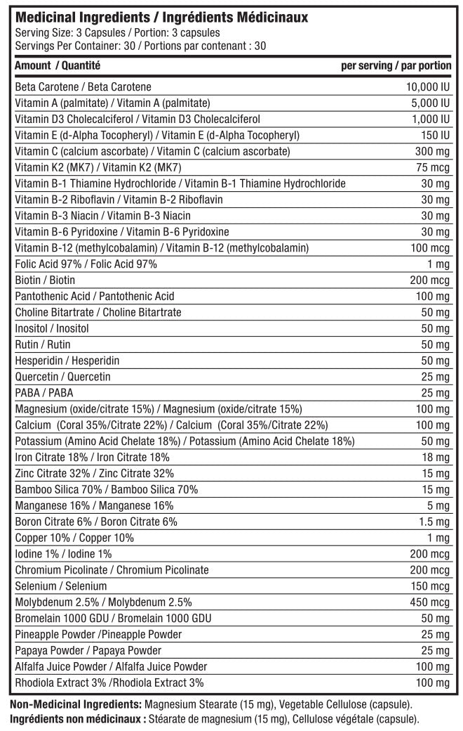 Active Women Multivitamin - 90 Capsules