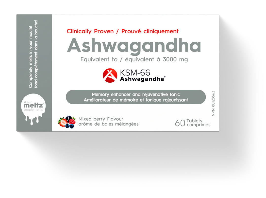 KSM-66 Ashwagandha 250mg - 60 tablets