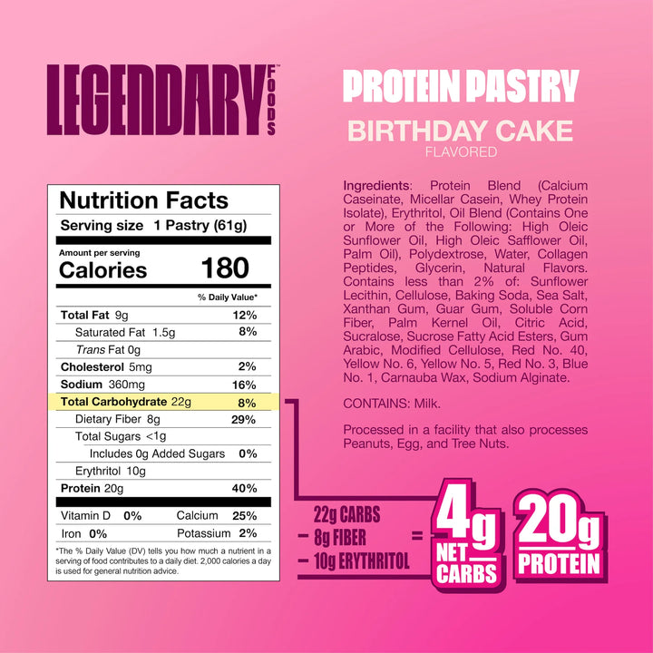 Legendary Foods Protein Pastries
