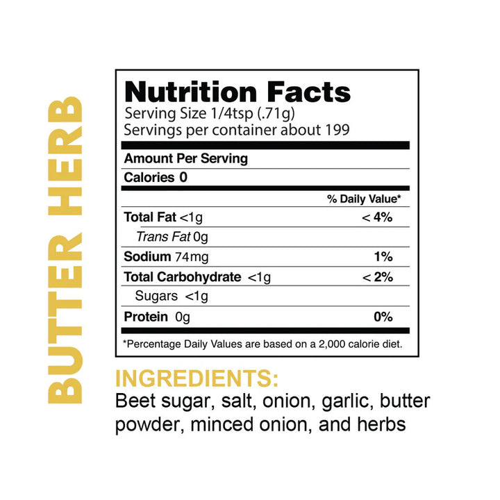 SinFit Seasoning - Butter Herb