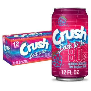 Crush Back to the 80's - Electric Blue Razz