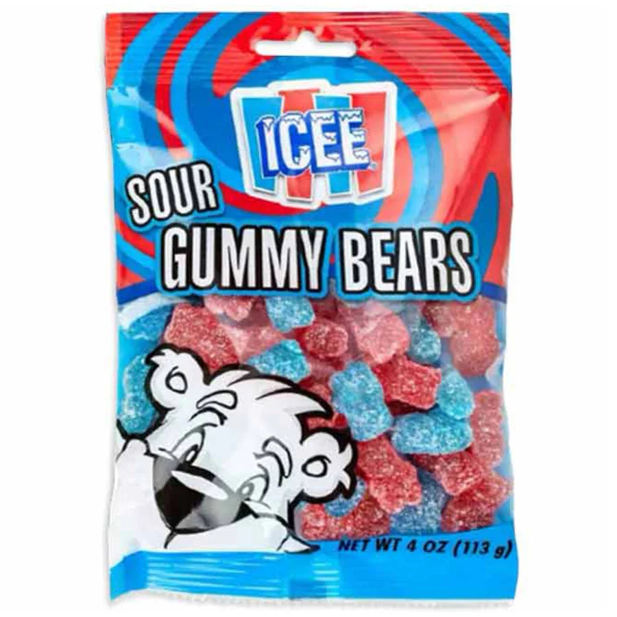 Icee Sour Gummy Bears-