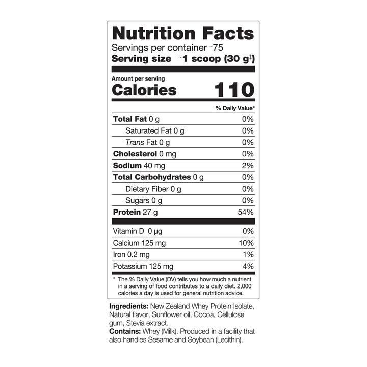 Diesel New Zealand Whey Isolate