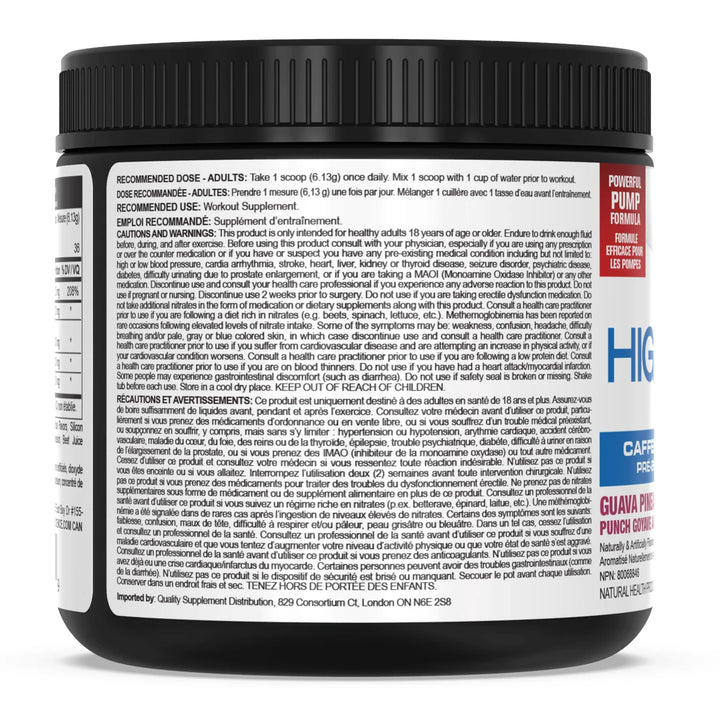 PEScience - High Volume - Stim-free Pre Workout
