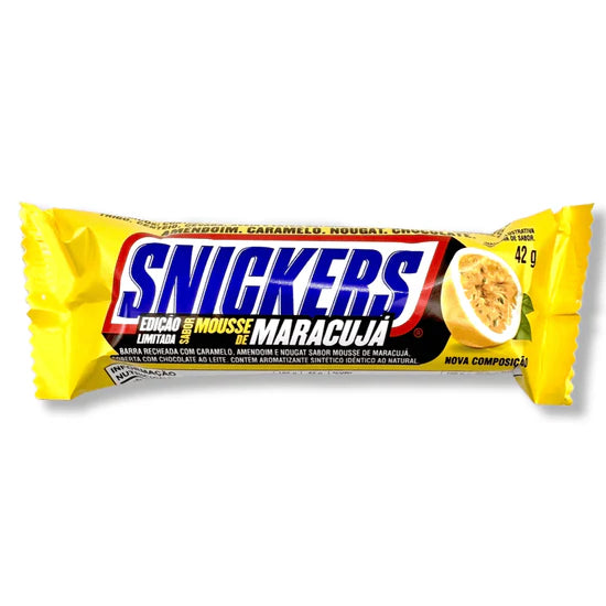 Snickers Mousse De Maracuja Passion Fruit - 42g