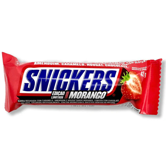 Snickers Morango Chocolate Strawberry - 42g