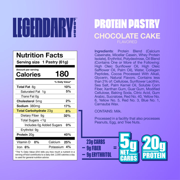Legendary Foods Protein Pastries