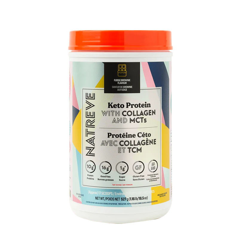 Natreve Keto Protein with collagen and MCTs