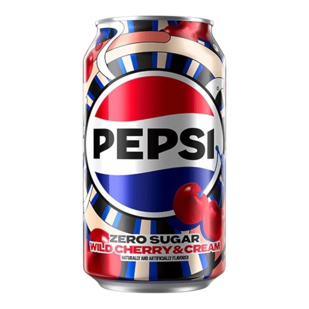 Pepsi Wild Cherry & Cream ZERO