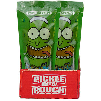 Pickle Rick in a Pouch