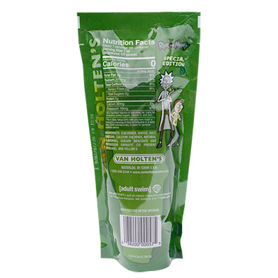 Pickle Rick in a Pouch
