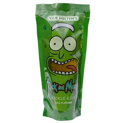 Pickle Rick in a Pouch