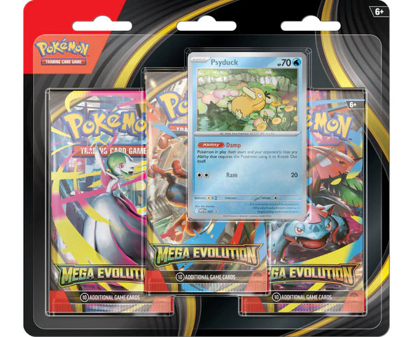 Pokemon - Mega Evolutions - 3 Pack Blister