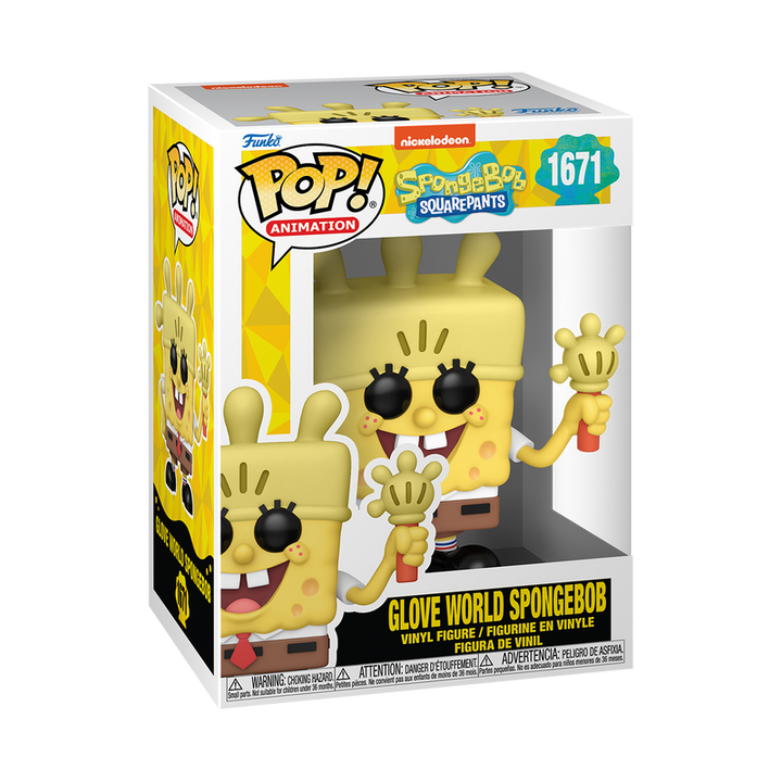 Funko POP! - Spongebob Squarepants - Glove World Spongebob