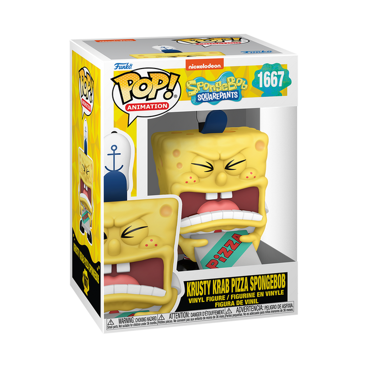 Funko POP! - Spongebob - Krusty Krab Pizza Spongebob