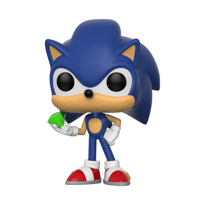 Funko POP! - Sonic the Hedgehog - Sonic with Emerald