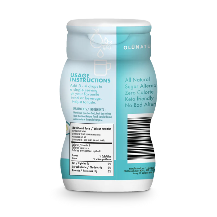 Sweet Monk - Monkfruit Sweetner - 730 drops