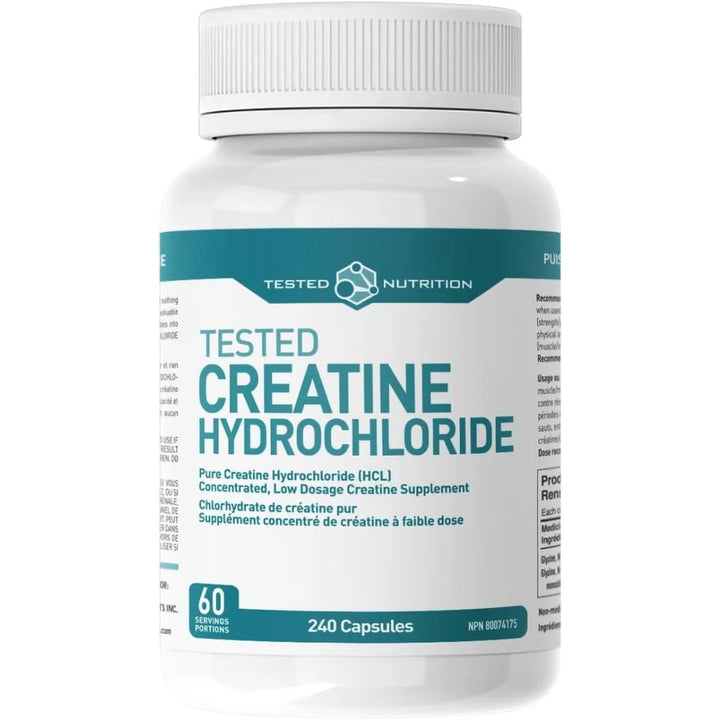 Tested Creatine Hydrochloride - Capsules