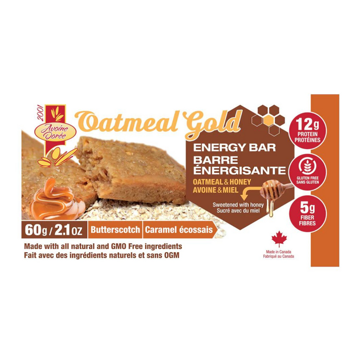 Oatmeal Gold Energy Bar