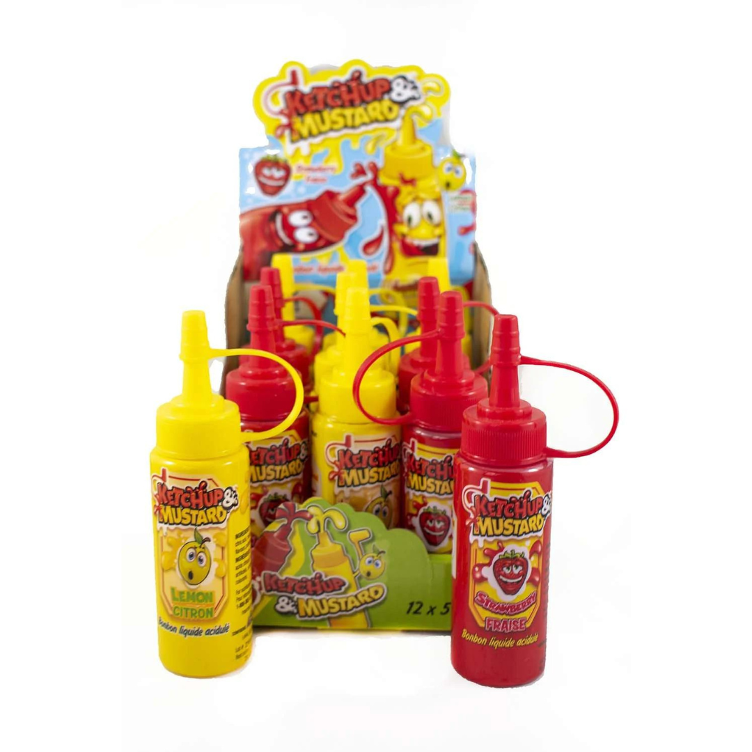 Ketchup & Mustard Candy