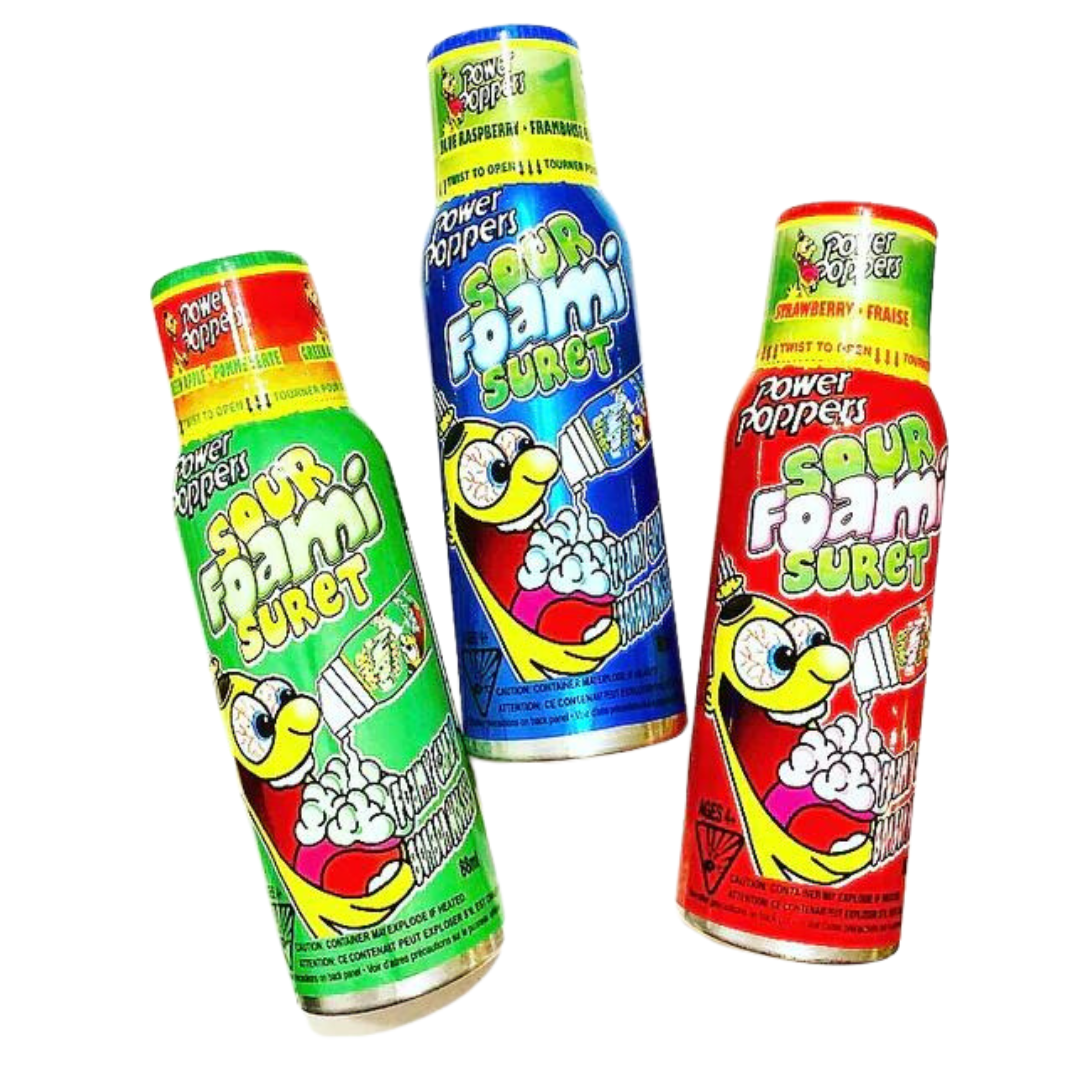 Power Poppers Sour Foam