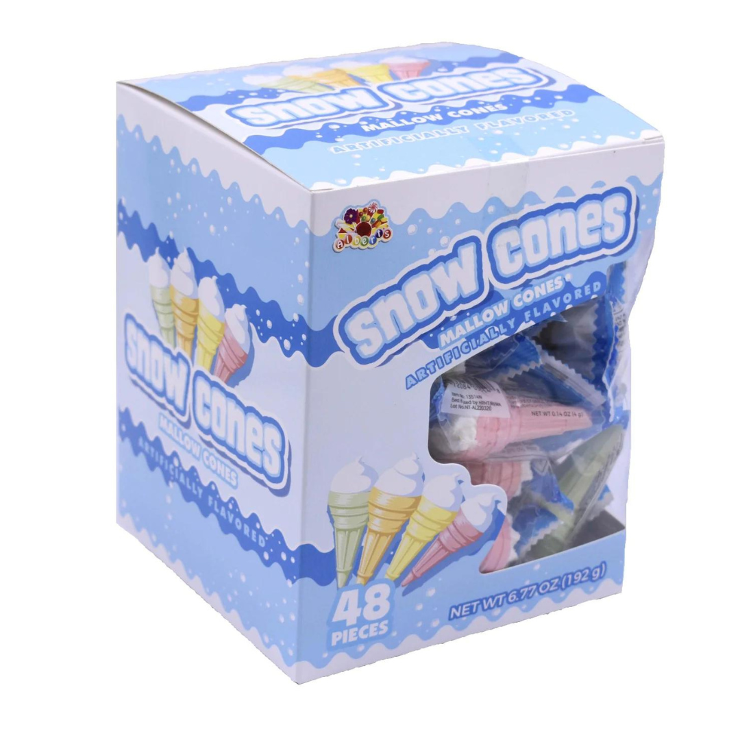 Snow Cone Mallow Cones