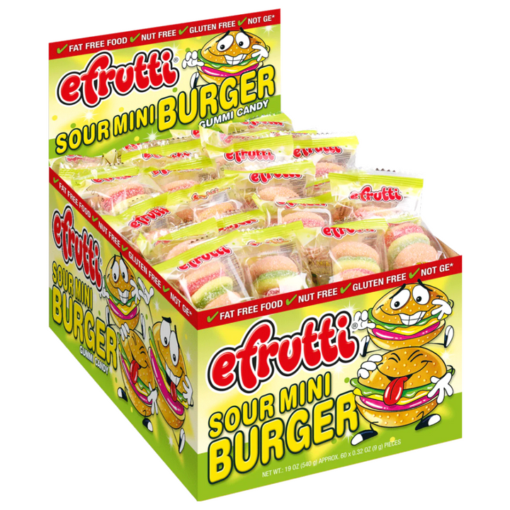 Efrutti Sour Mini Burger