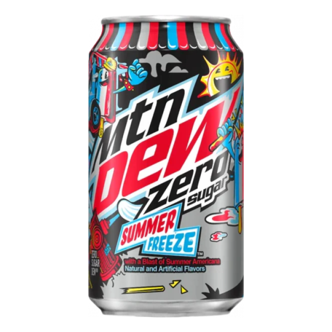 Mountain Dew Summer Freeze Zero Sugar